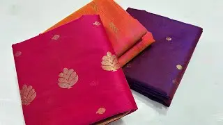 चन्देरी साड़ी | Pure Chanderi Katan Orgaza | Silk Saree Premium Quality Superb Collection Sarees 