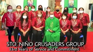 33rd Year Anniversary Celebrations of STO NI&Ntilde;O CRUSADERS GROUP | FILIPINO COMMUNITY IN HONGKONG