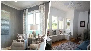 75 Small Medium Tone Wood Floor Sunroom Design Ideas You'll Love 🔴