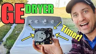 Why This GE Dryer Won&rsquo;t Start or Run | Timer Knob & Timer Shaft Stripped Out | GTD45EASJ2WS 
