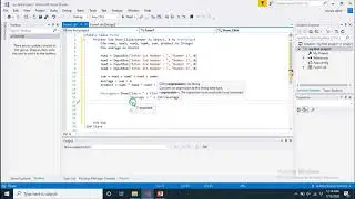 Program for calculating sum, average and product of 4 integers | Visual Basic | Chapter # 4 part 11