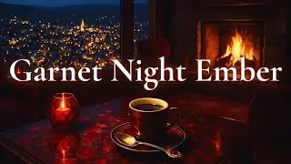 Garnet Night Ember 💎 Live Ambient Music for Relaxation & Sleep | Gemveil