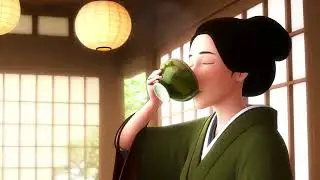 A Train Ride Through Spirit Meadows 🚃 Ghibli Inspired Lofi