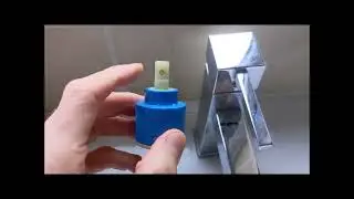 How a mixer tap plastic cartridge works. What's inside your faucet and can it be fixed?