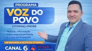 PROGRAMA VOZ DO POVO COM ELISON BARROS (12/01/2026)