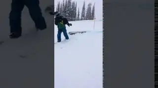 Funny face plant