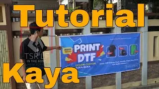 FULL TRAINING PRINTER DTF 60 CM dengan brand TSR LF