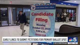 Cook County candidates file petitions for 2026 primary election
