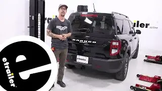 Installing the etrailer Trailer Hitch Receiver on a 2022 Ford Bronco Sport