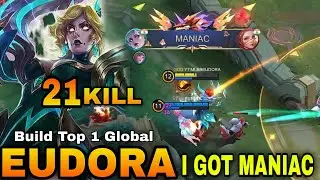 EUDORA BEST BUILD 2026 | I GOT MANIAC EUDORA GAMEPLAY!! TOP GLOBAL MOBILE LEGENDS ~ MLBB