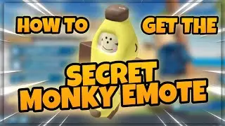 How to get the secret MONKEY EMOTE!!