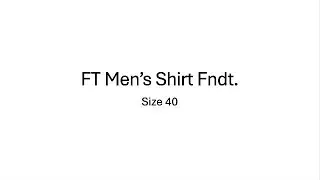 FT Men's Shirt Foundation (Size YM40)