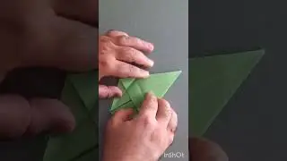 Make a Star Wars X-Wing Fighter with Darth Vader - Origami!#shorts