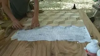 How to make dining table 3d design - woodworking