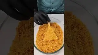 Fried Chicken Leg Samosa 🍗 #shorts