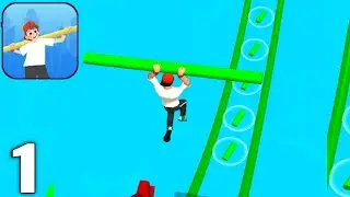 Stunt Rails - Gameplay Walkthrough Part 1 All Levels 1-25 (Android & iOS)
