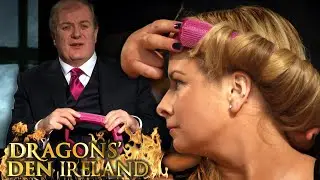 Master Hairdresser Guarantees Hollywood Curls While You SLEEP! | Dragons' Den IRL