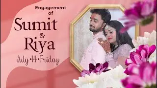 Sumit & Riya | Engagement | Bihar