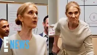 C&eacute;line Dion Makes RARE Appearance in NEW Video at Edmonton Oilers Hockey Game | E! News