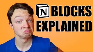 Notion Blocks BEGINNERS GUIDE \\ all the basic blocks explained