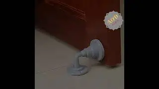 Mute Non-punch Silicone Door Stopper
