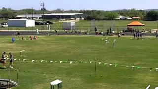 Burnet relays Varsity boys 200M dash