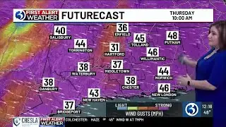 Technical Discussion: First Alert Weather Day for strong wind gusts Thursday