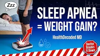 😴 Храп + Не можете похудеть? Метаболический секрет апноэ во сне😱