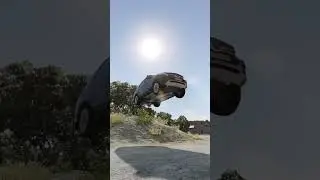 Напиши в комментарии, выжил ли ты. #automobile #crashdrive #beamngdrive #gaming #racing #shorts