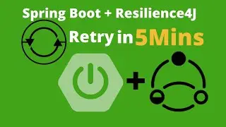 Resilience4j Retry implementation in Spring Boot | Resilience4J Retry mechanism with spring boot