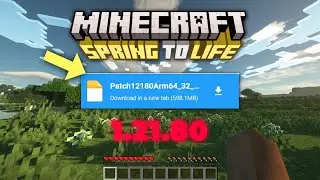 Minecraft patch latest version[1.21.80] Download link [64bit+32bit] MC patch Mediafire Download link