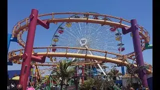 West Coaster BACK SEAT POV - Santa Monica Pier 2018