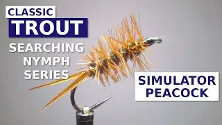 Fly Tying the Simulator Peacock - a Randall Kaufmann Nymph Pattern