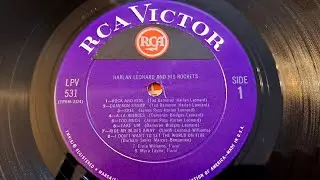 Dameron Stomp. Harlan Leonard & His Rockets. Recorded in 1940 Bluebird 78rpm Record Label