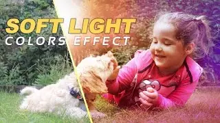Create Soft Light Photo Effect in Photoshop | Blur and Soft Light Warm Color Effect