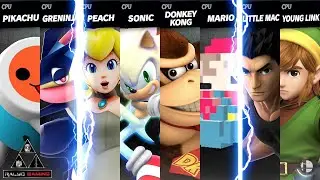Smash Mods Ultimate:  Viewer Request 8 Player FFA