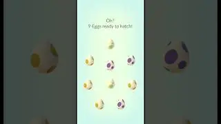 9 Random 😍 2km, 5km & 10km Eggs Hatching In Pokemon Go | #shorts #pokemongo  #shinypokemon #pokemon