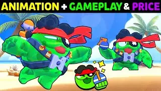 Brawl Stars FIRST BLOB SQUEAK Gameplay, Losing Animation, Cost & Pin