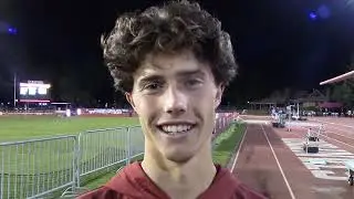 Lex Young of Stanford 2nd Place Men's 10,000 Section 1 at Stanford Invitational