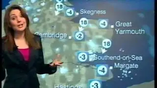 BBC Weather 10th February 2010: Snow Showers