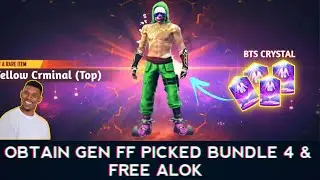 OBATAIN PICKED 8 BUNDLE AND FREE CHARACTER || GEN FF FOR CREATE BOX#theraviyagaming#pickedbundle