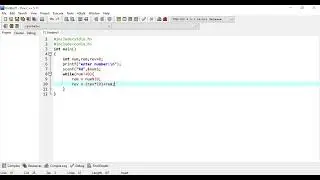 Reverse a Number using while Loop