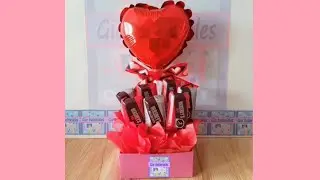 Globito con chocolates Paso a Paso #diy #tutorial #manualidades