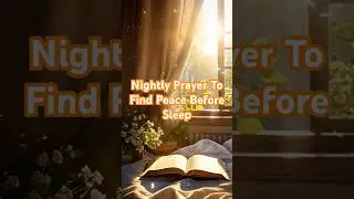 Nightly Prayer to Find Peace Before Sleep