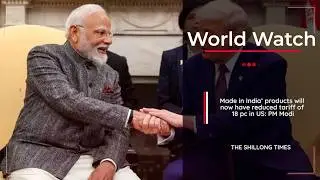 'Made in India&rsquo; products will now have reduced tariff of 18 pc in US: PM Modi