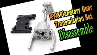 KYX Planetary Gear Transmission Disassemble & Mobil XHP 222