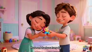 Magic Words: Please, Thank You | CG LittleStarsTV Educational Song | Social Skills & Values for kids
