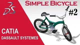 Design Simple Bicycle in Catia (Part-2)