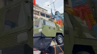 Operation Sindoor Ganesh Aagman | Most Unique Ganesh Idol Transporting #ganeshchaturthi2025