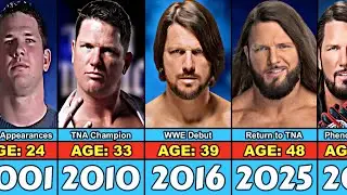 AJ Styles Transformation From 8 to 48 Year Old
